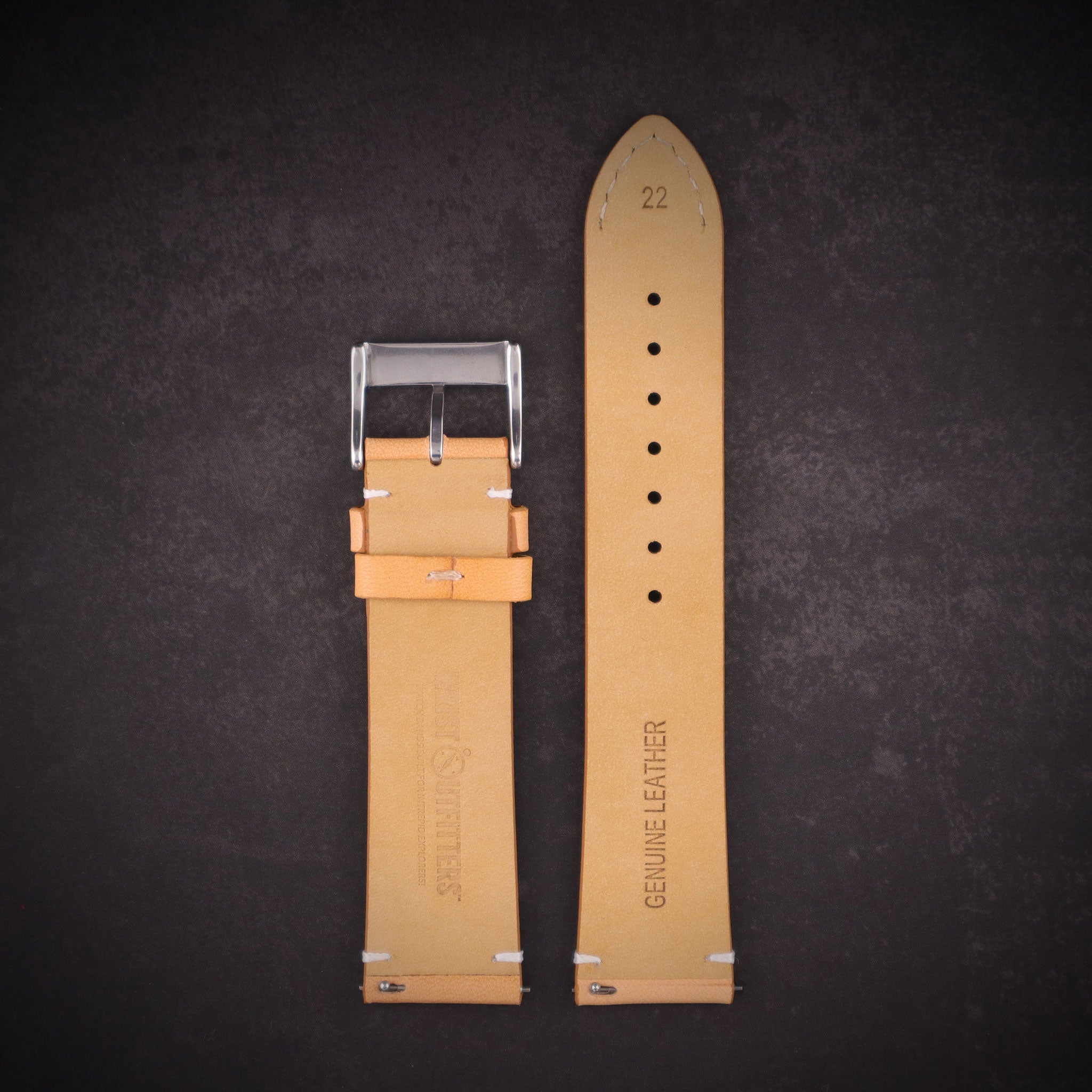 Airfield™ Full-Grain Calfskin Leather Watch Band