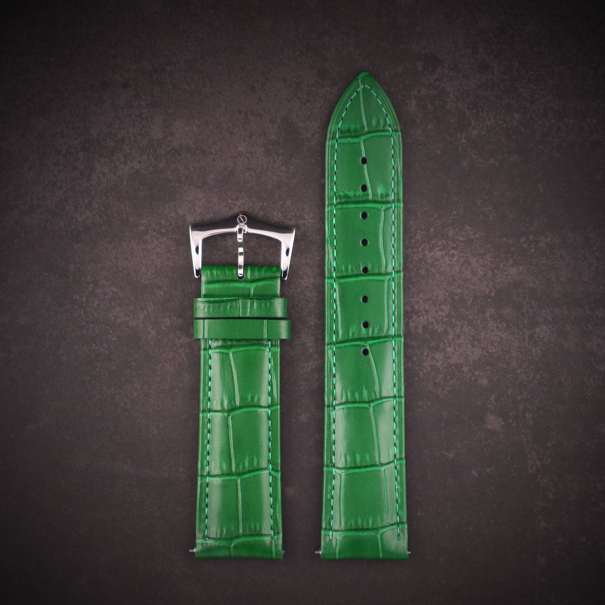 Bamboo™ Calfskin Leather Watch Band
