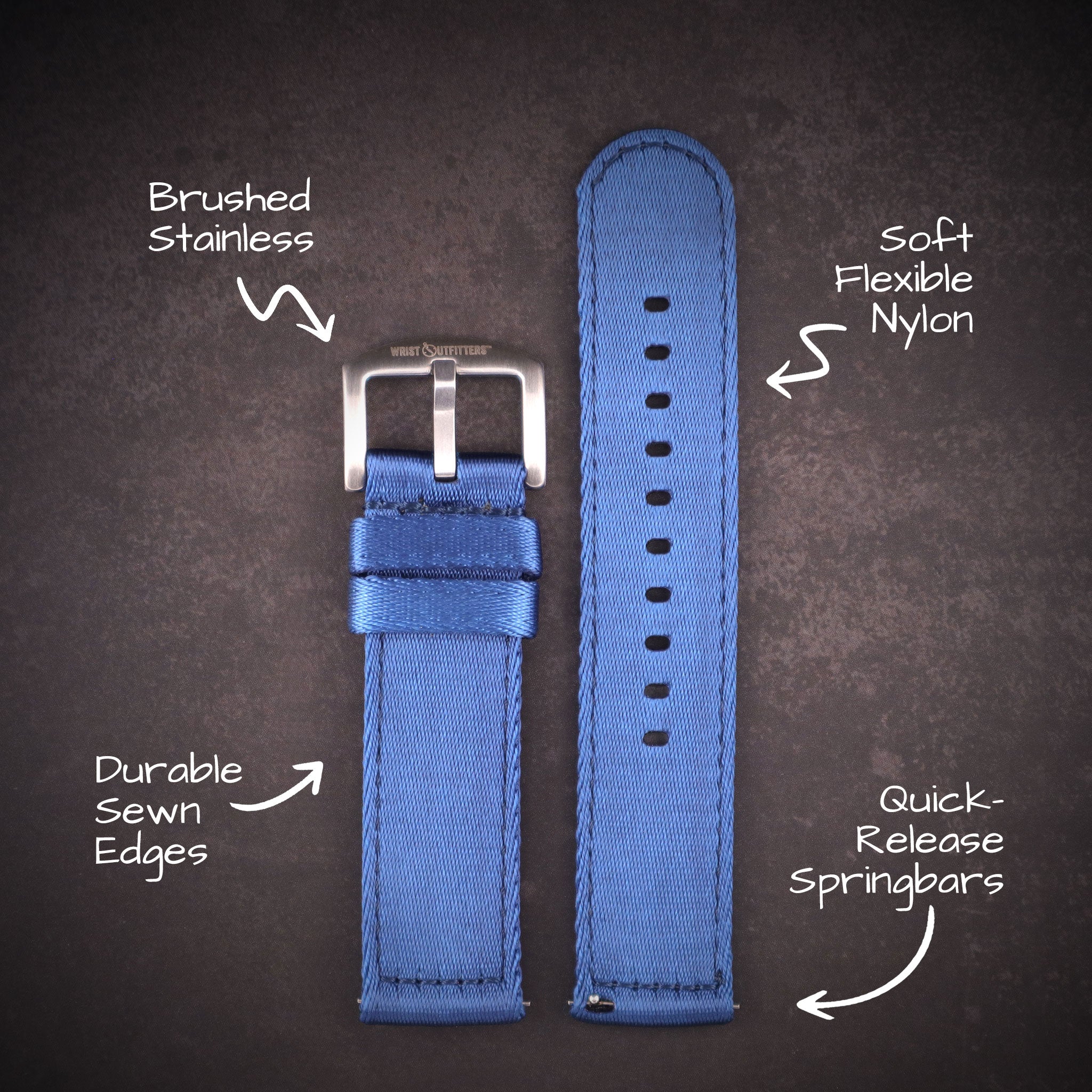 Echelon™ Nylon Straps — Two-Piece
