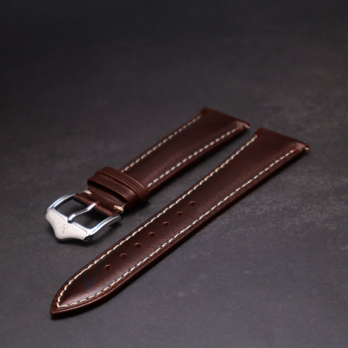 Fyorra™ Padded Full Grain Leather Watch Band
