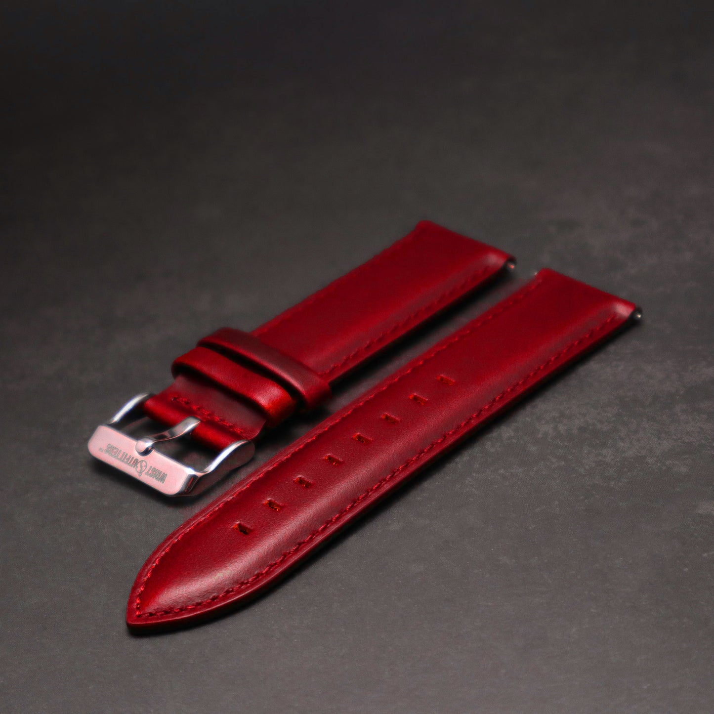 Oxford™ Leather Belt Watch Band