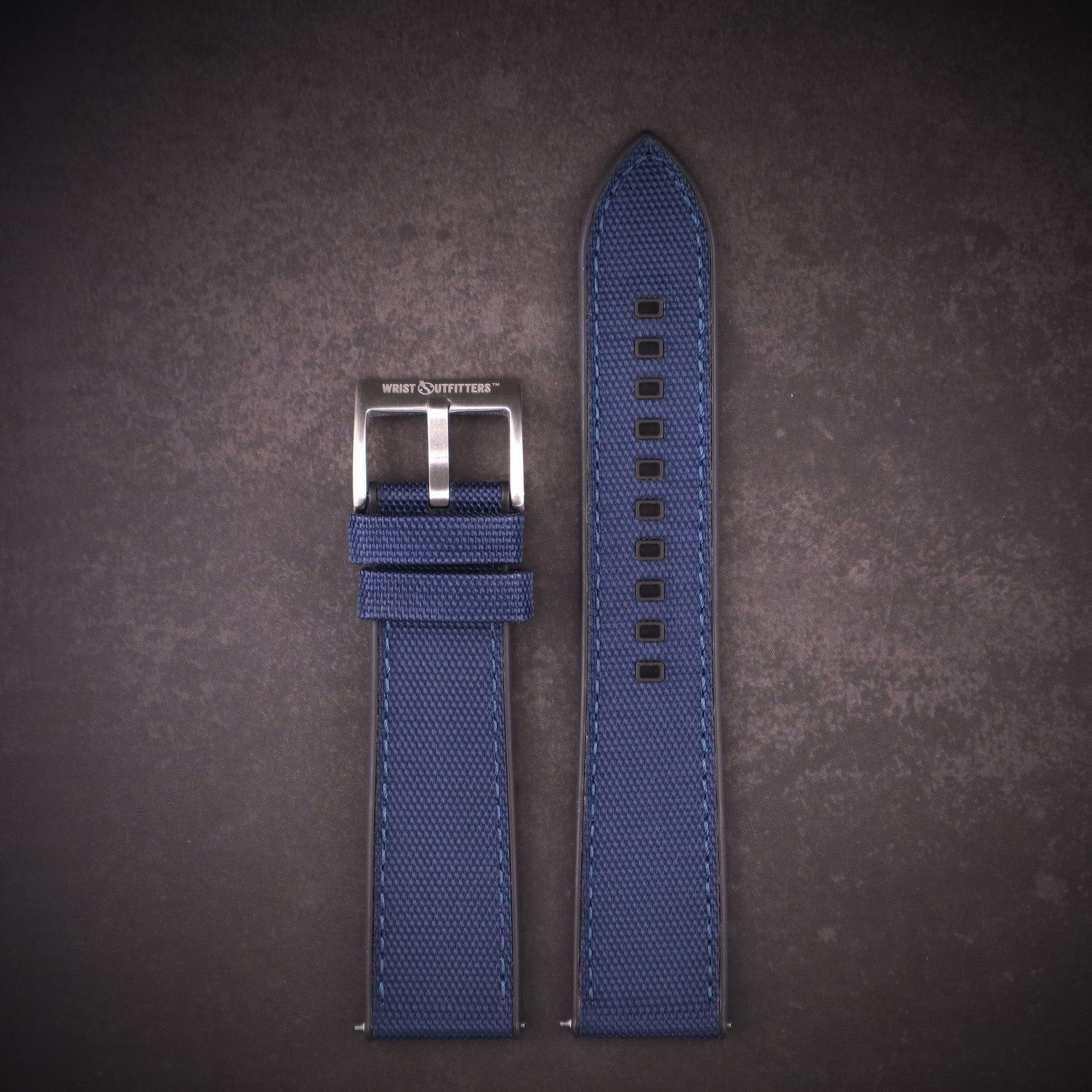SeaBreeze™ Sailcloth & FKM Rubber Waterproof Watch Band