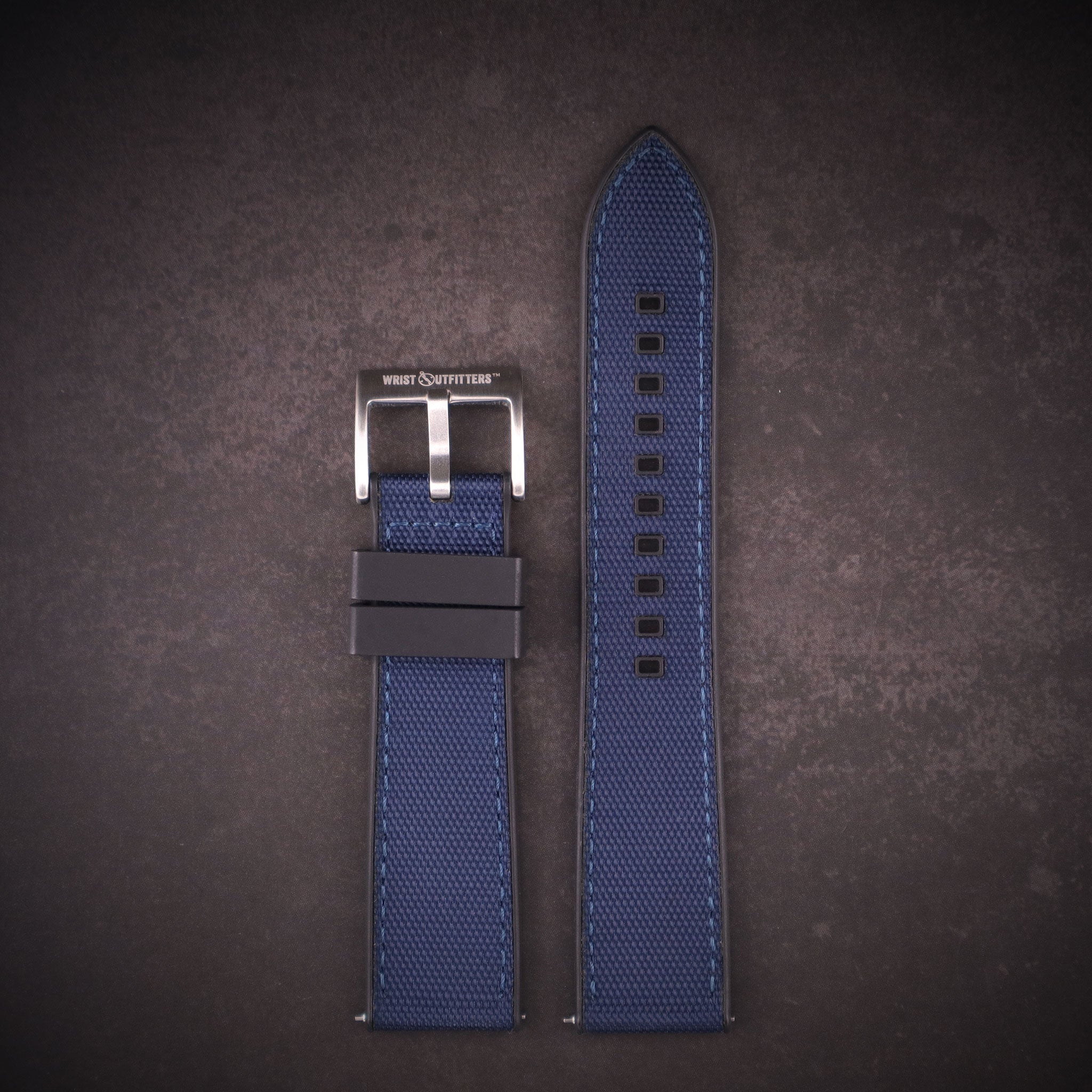 SeaBreeze™ 2.0 Sailcloth & FKM Rubber Waterproof Watch Band