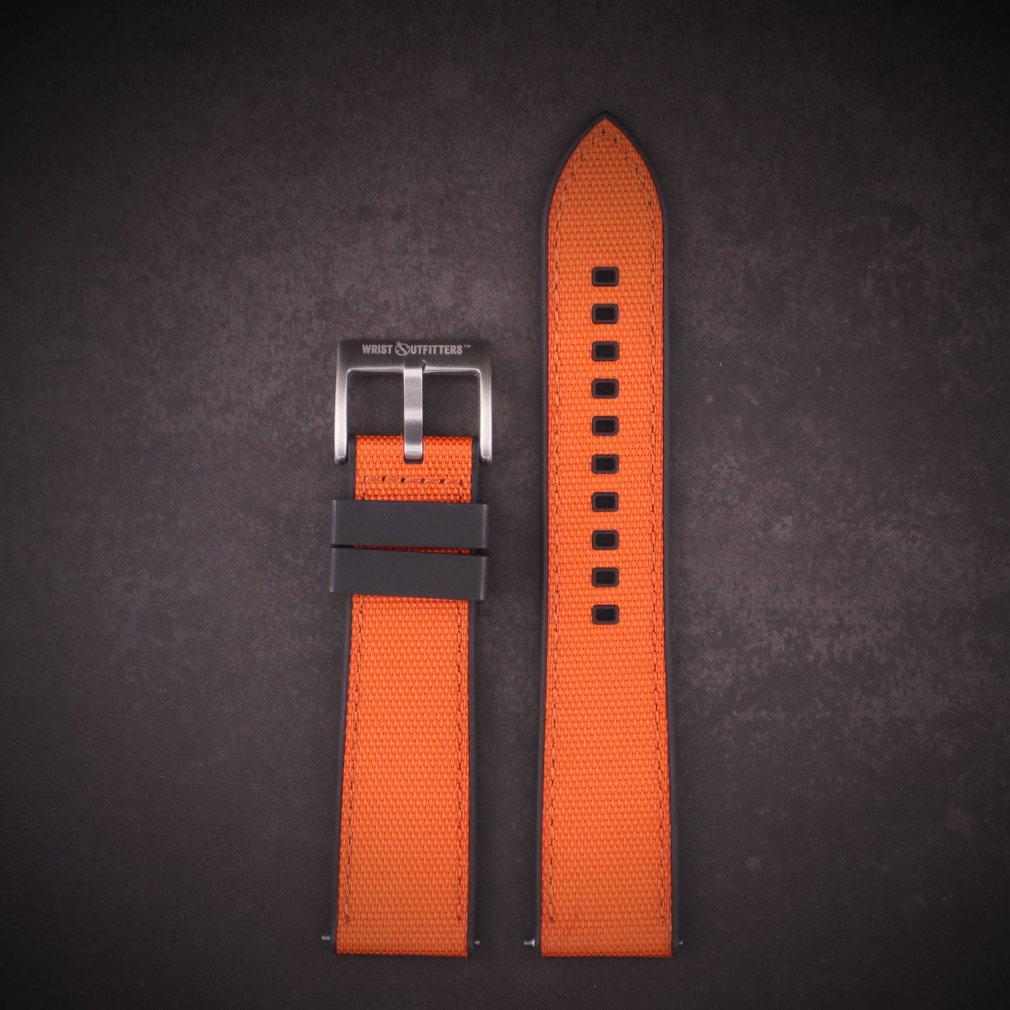 SeaBreeze™ 2.0 Sailcloth & FKM Rubber Waterproof Watch Band