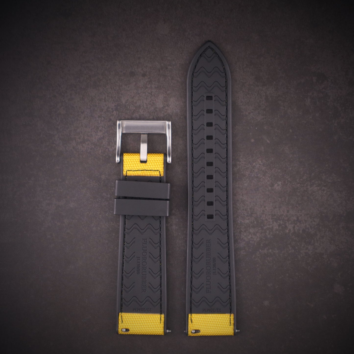 SeaBreeze™ 2.0 Sailcloth & FKM Rubber Waterproof Watch Band