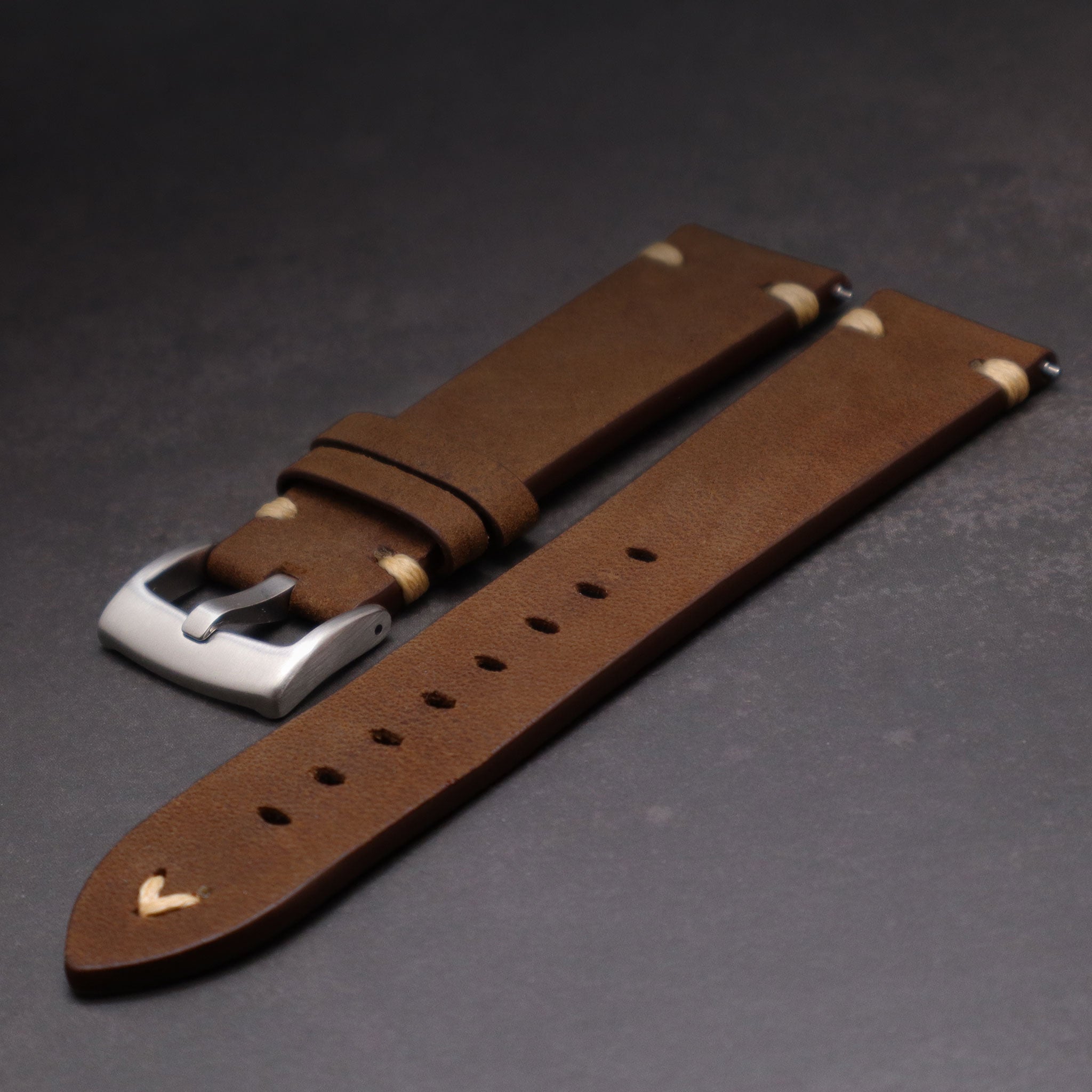 Aviator™ Vintage Leather Pilot Watch Band