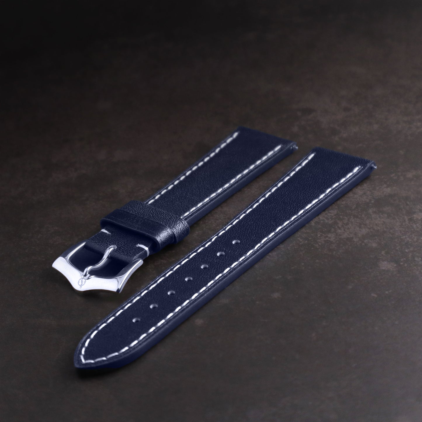 Belmont™ Oil Wax Full Grain Leather Watch Band