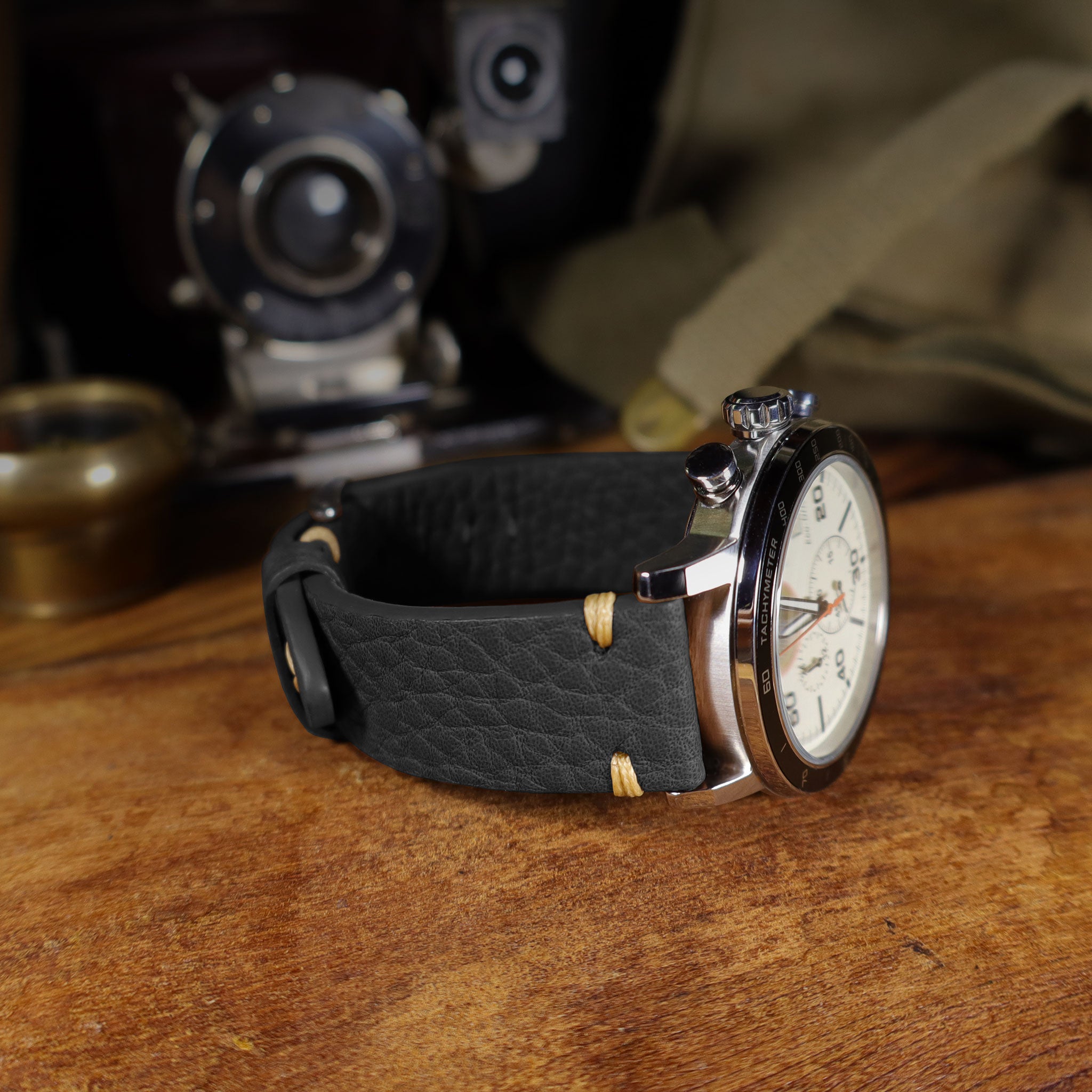 Aviator™ Vintage Leather Pilot Watch Band