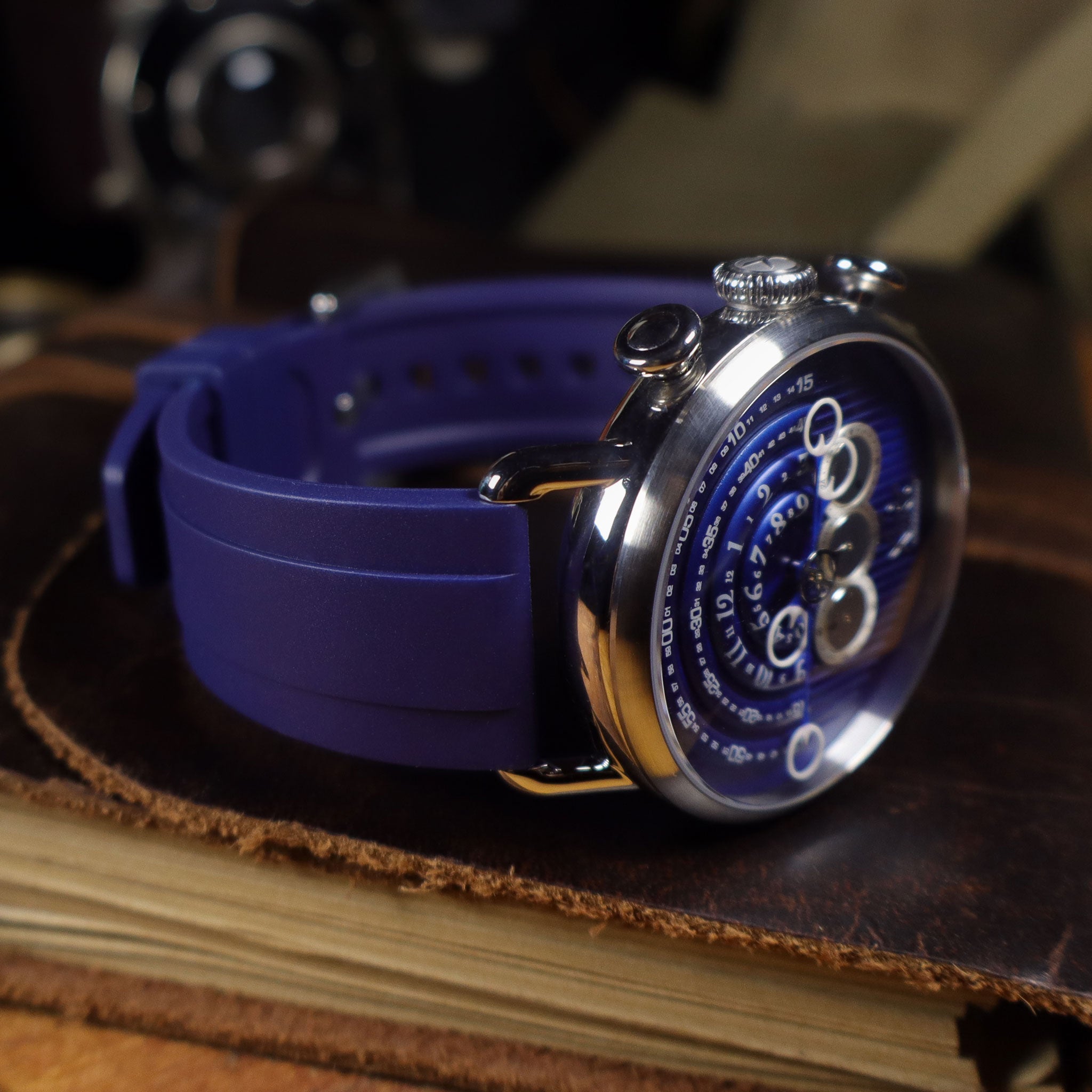Deep Ridge Diver™ Silicone Waterproof Watch Band