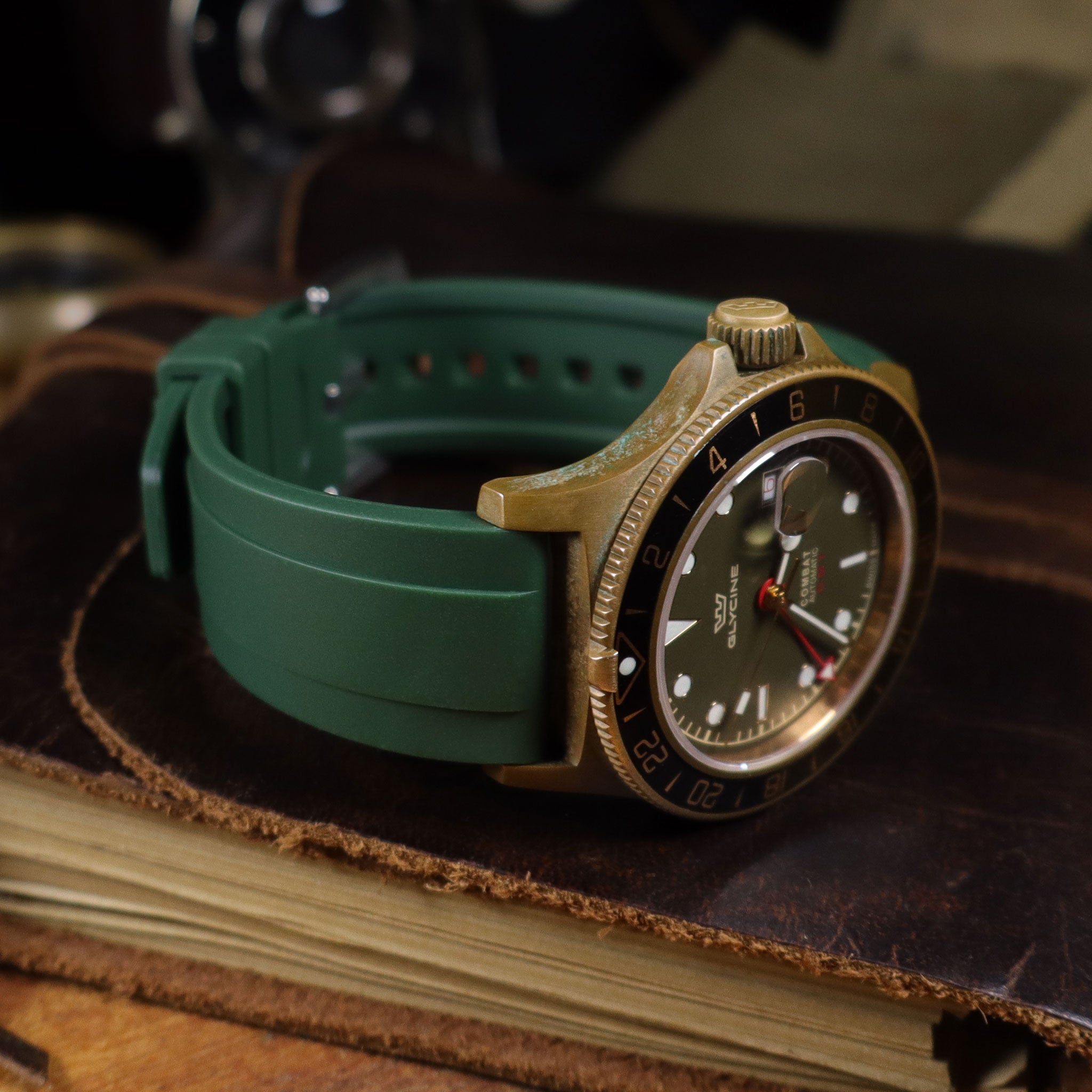 Deep Ridge Diver™ Silicone Waterproof Watch Band