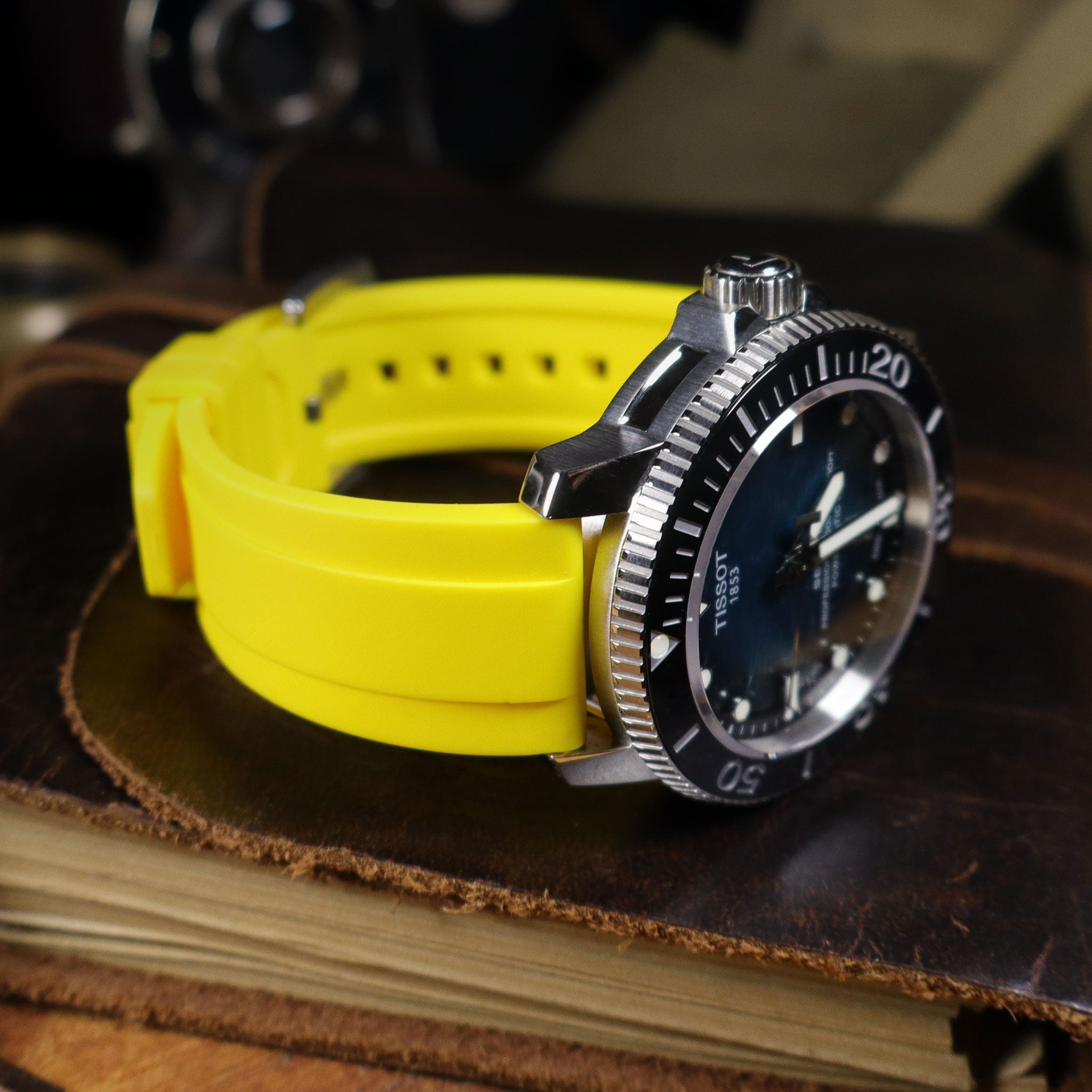 Deep Ridge Diver™ Silicone Waterproof Watch Band