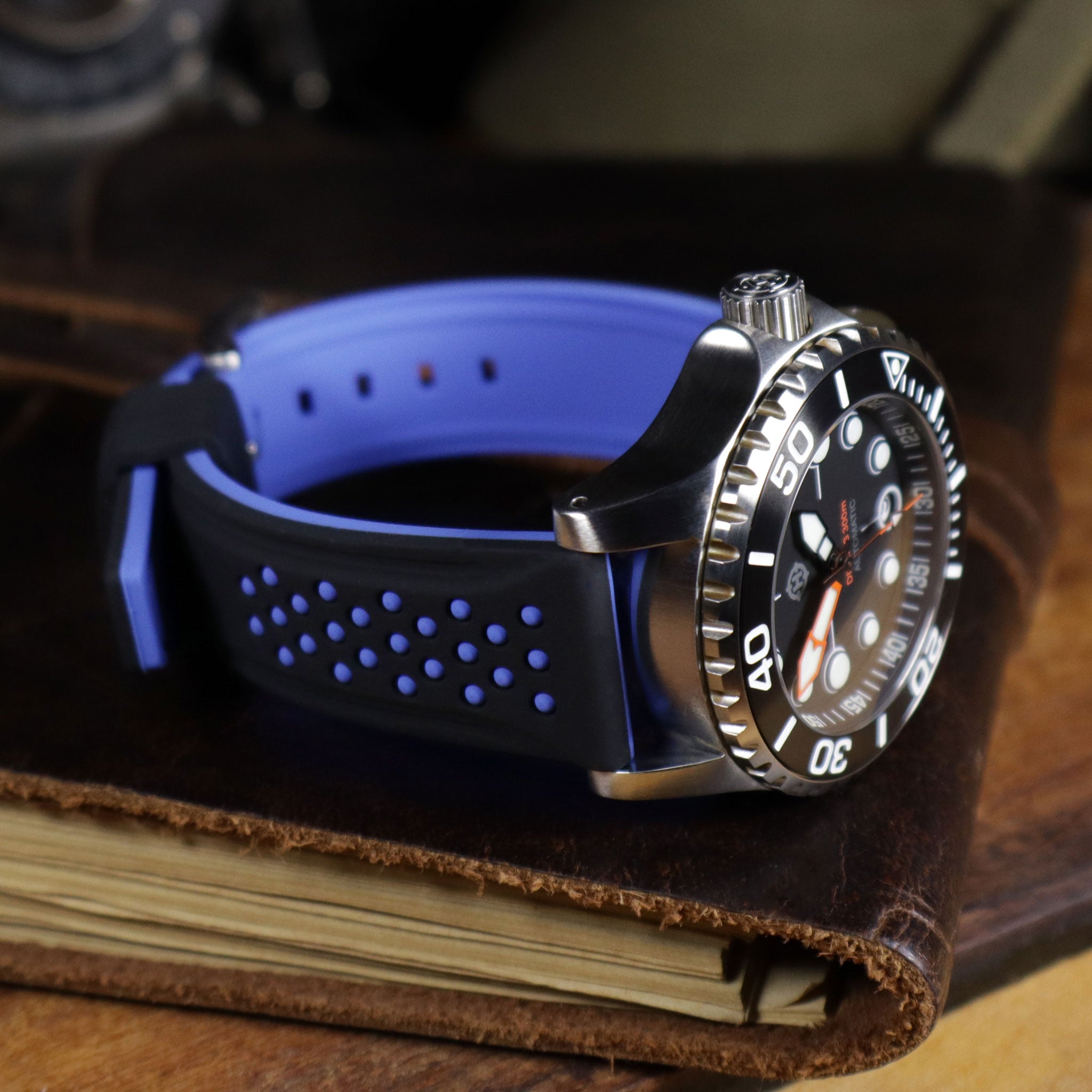 GlowFish™ High-Performance Silicone Rubber Watch Bands