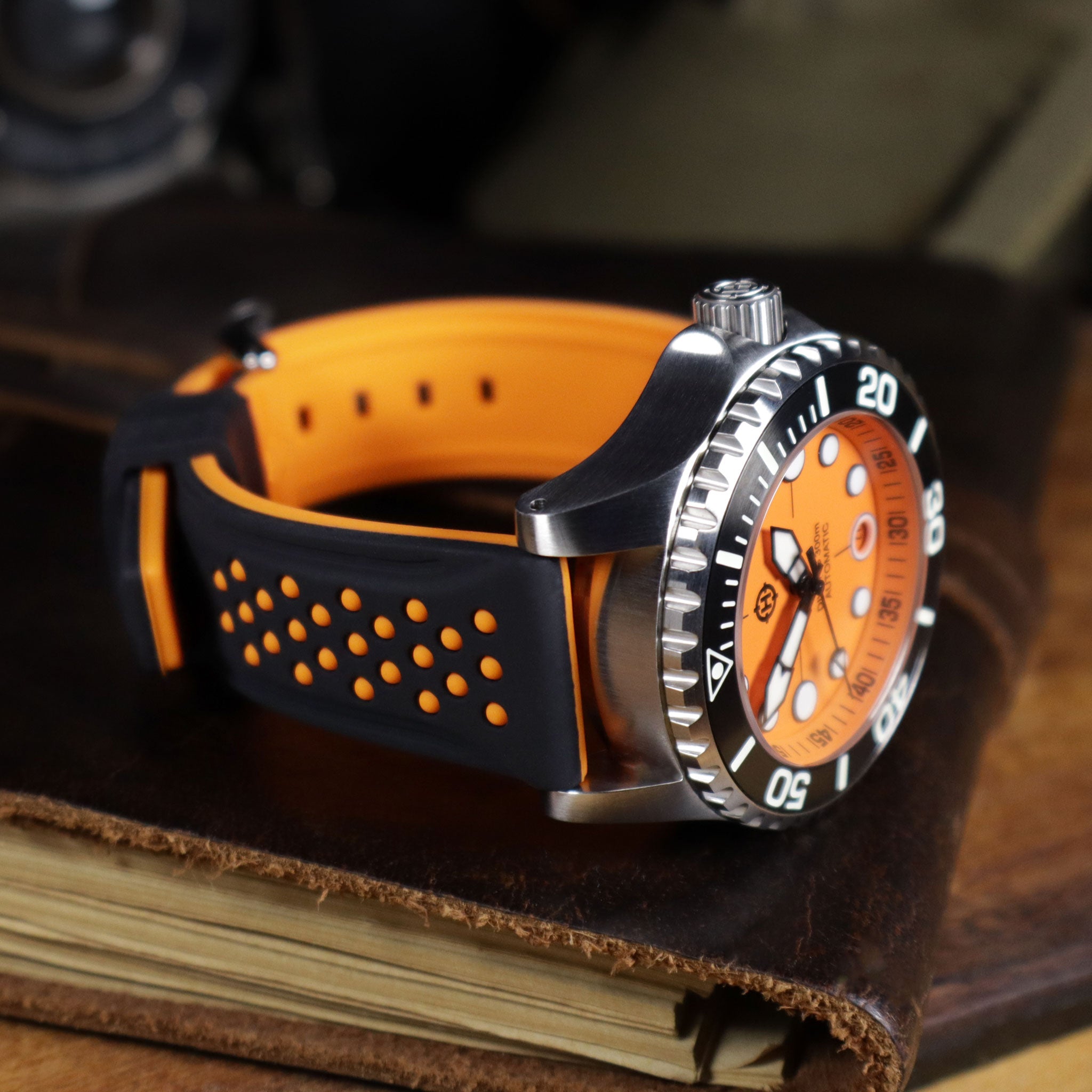 GlowFish™ High-Performance Silicone Rubber Watch Bands