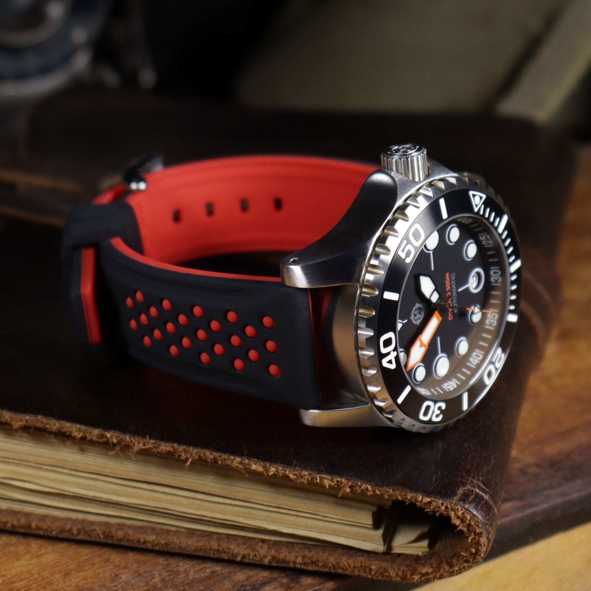 GlowFish™ High-Performance Silicone Rubber Watch Bands