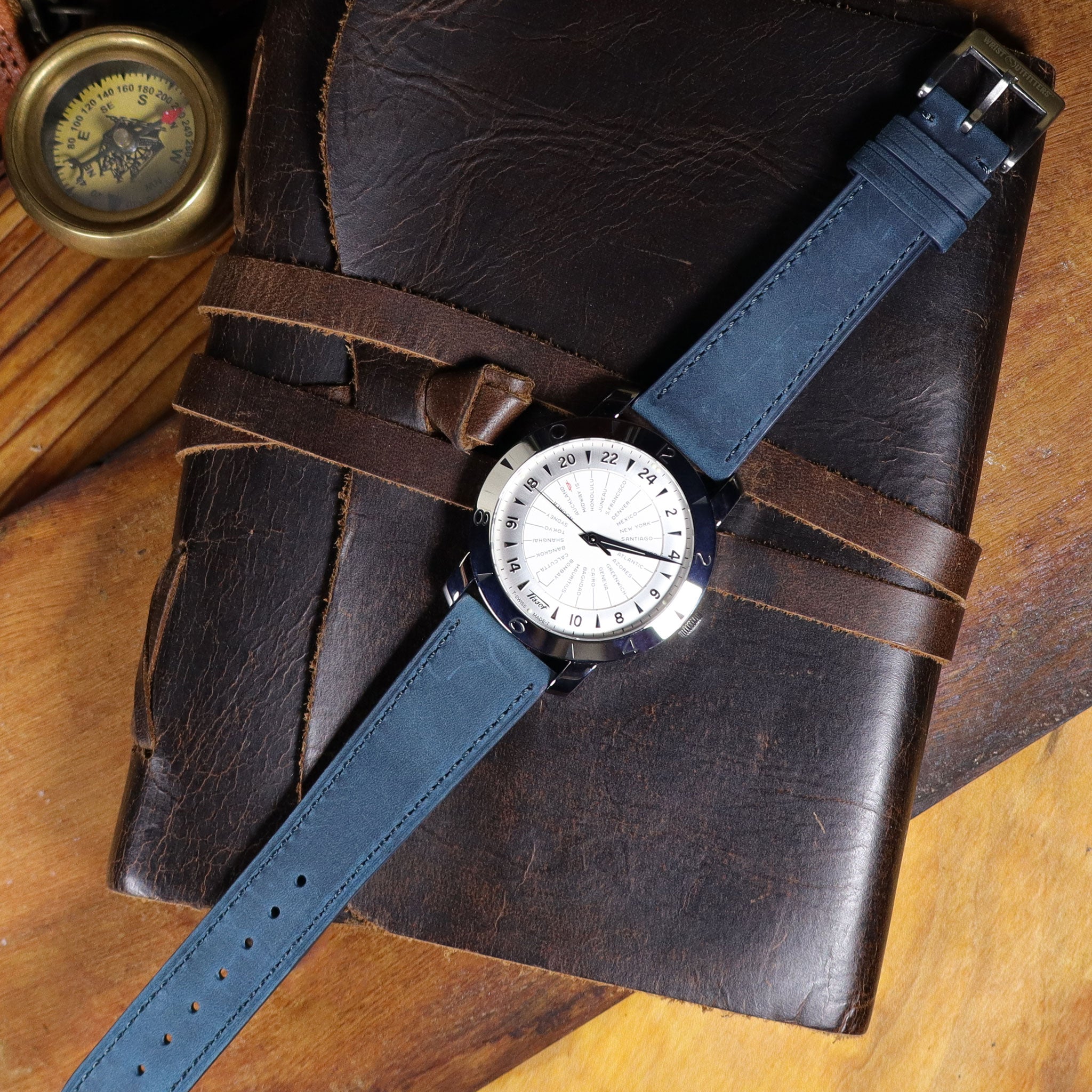 Lakota™ Crazy Horse Full Grain Leather Strap