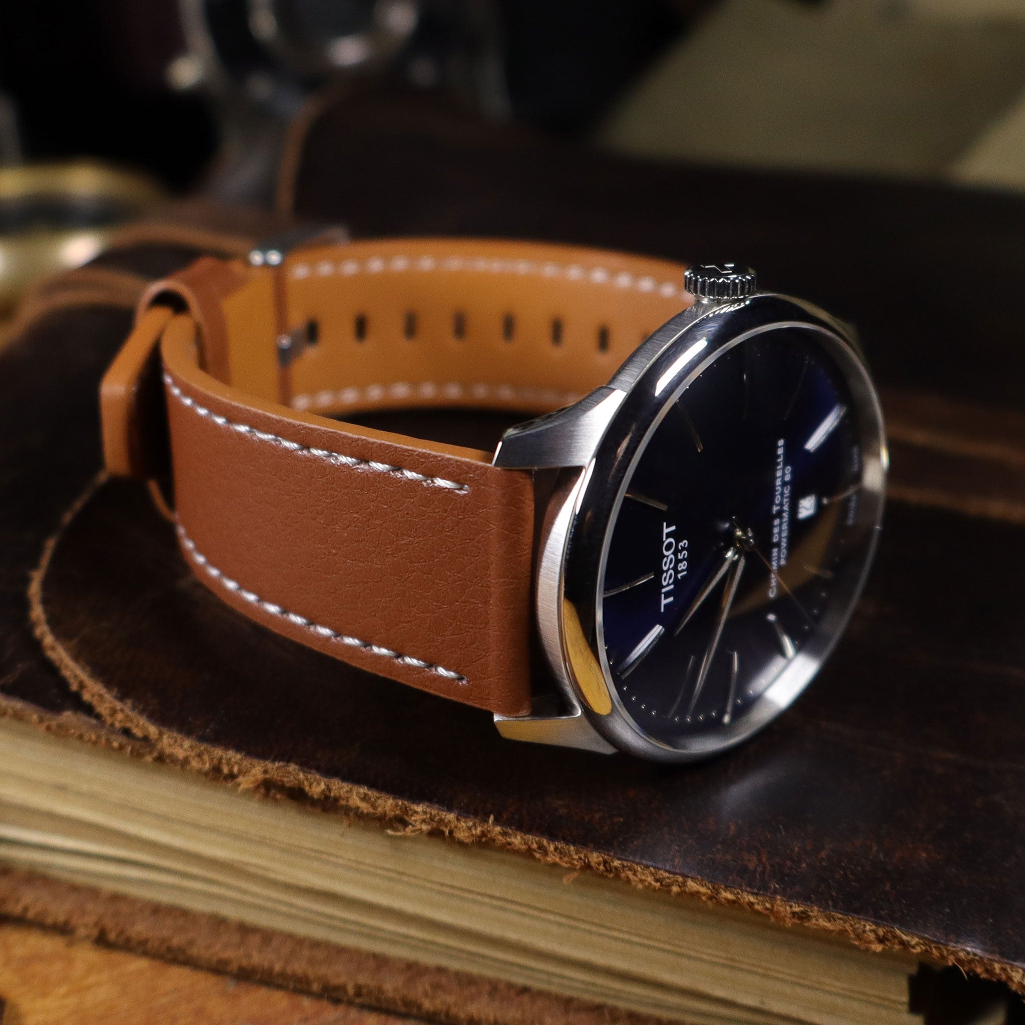 Wexley™ Epsom Calfskin Leather Watch Band