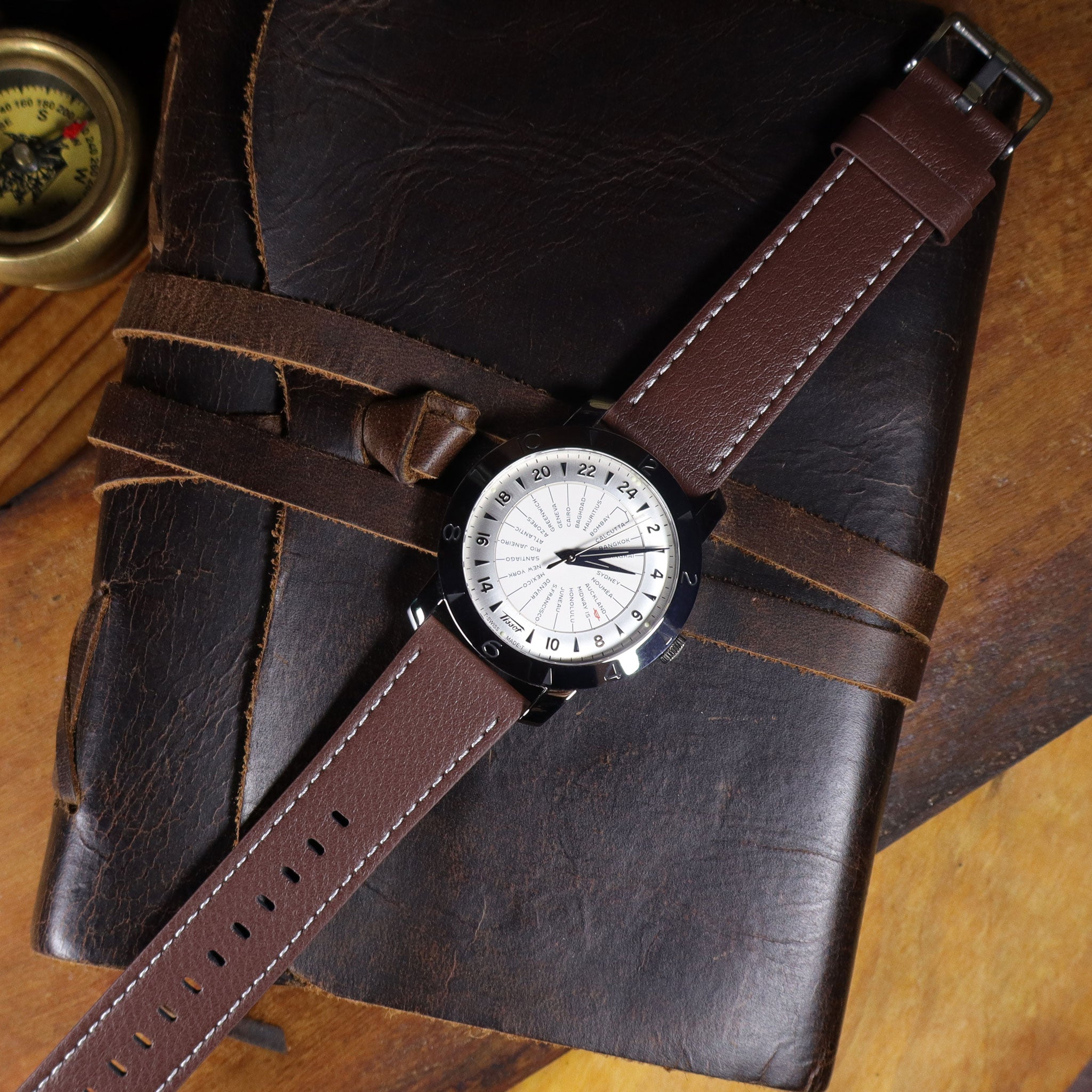 Wexley™ Epsom Calfskin Leather Watch Band