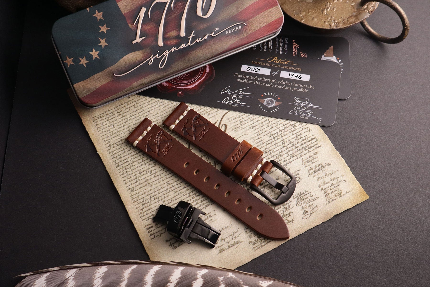 Announcing the 1776 Signature™ Series 250th Anniversary Watch Straps