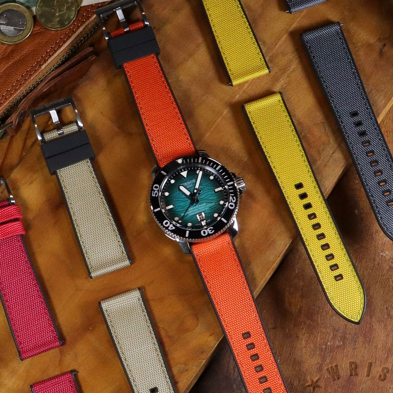 Sail Cloth & Rubber Watch Bands