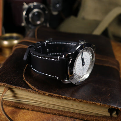 B-52™ Vintage Top-Layer Leather Watch Band