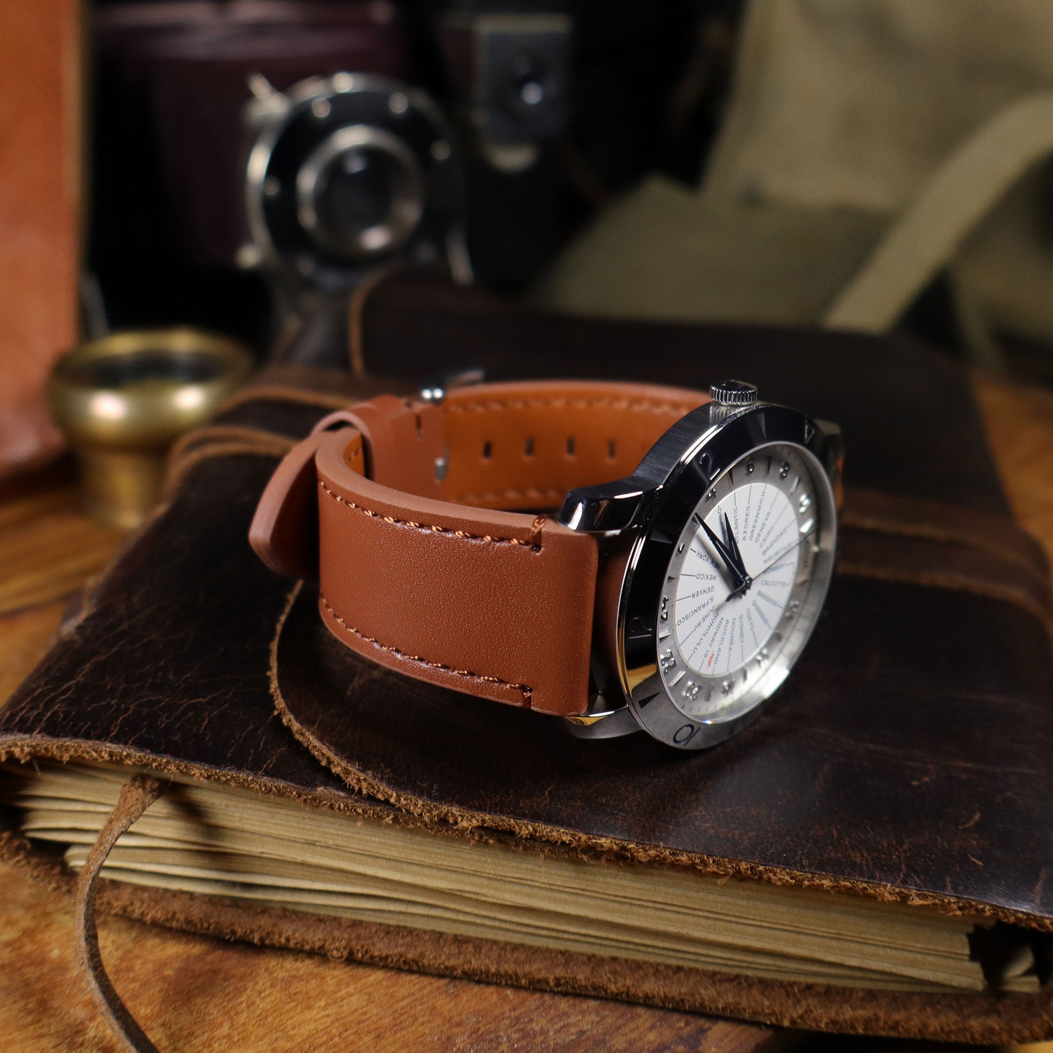 B-52™ Vintage Leather Watch Strap
