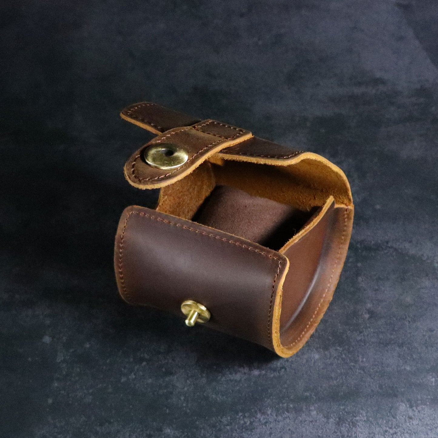Atlas™ Nubuck Leather Watch Roll