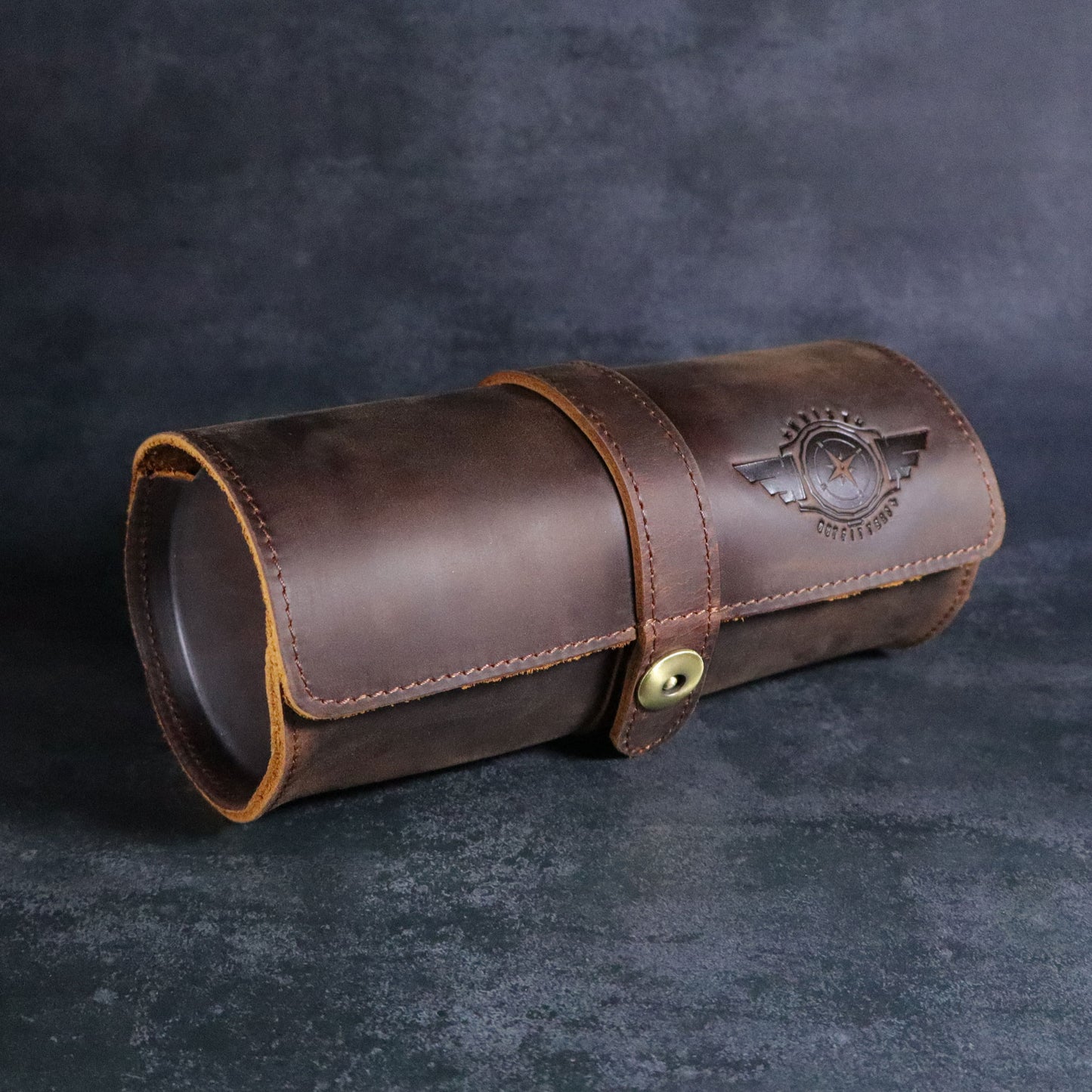 Atlas™ Nubuck Leather Watch Roll
