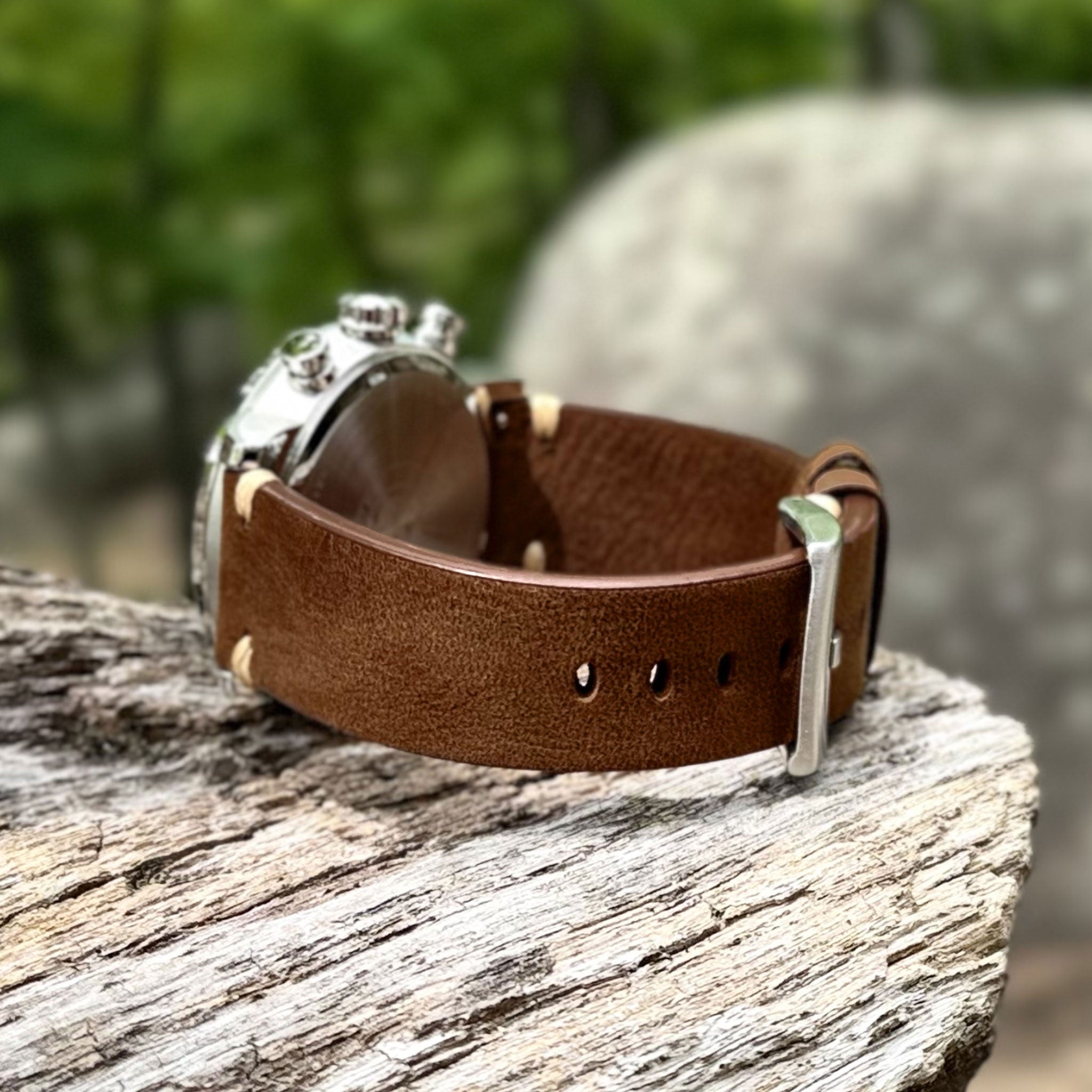 Aviator™ Vintage Leather Pilot Watch Band