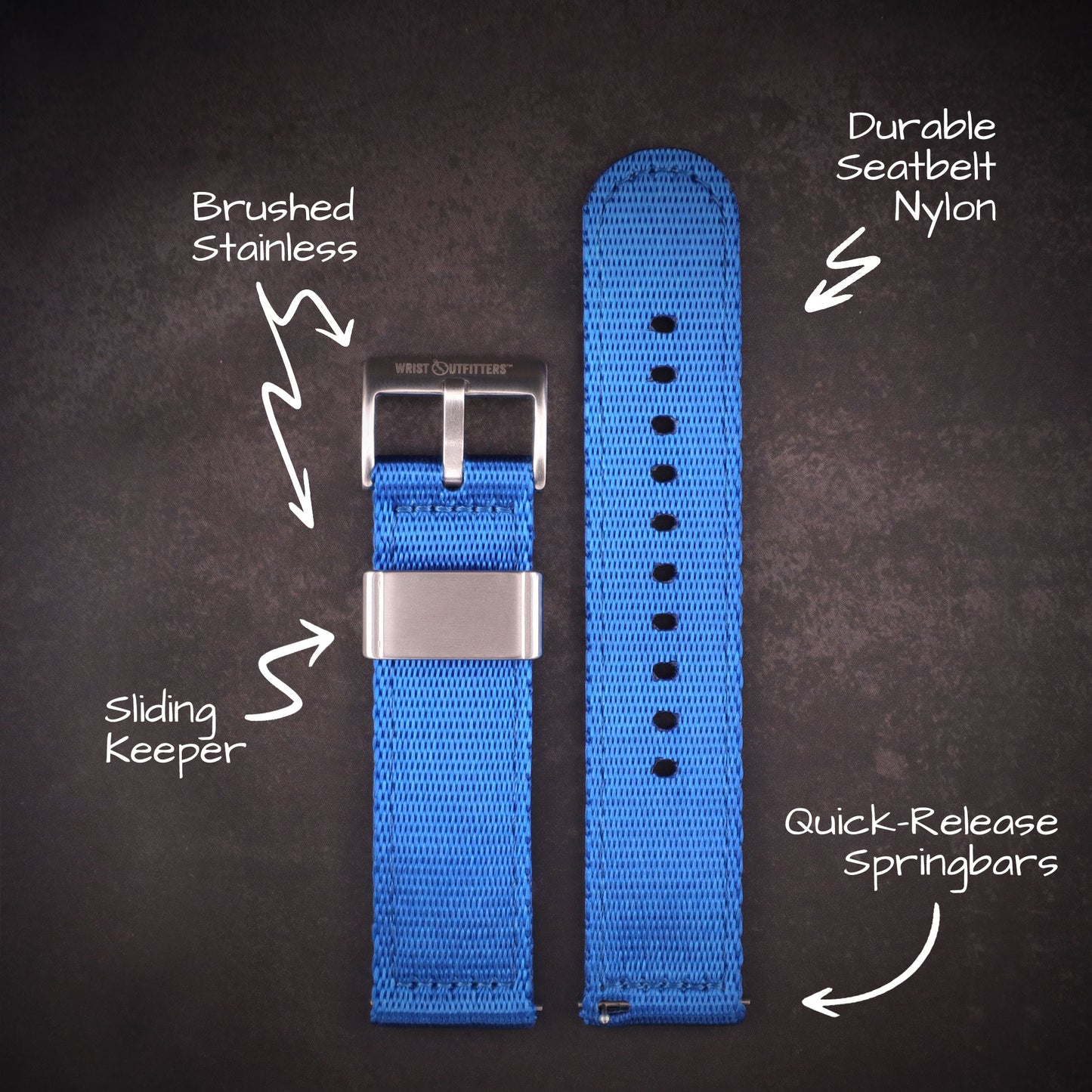 HALO™ Elite Two-Piece Nylon Straps