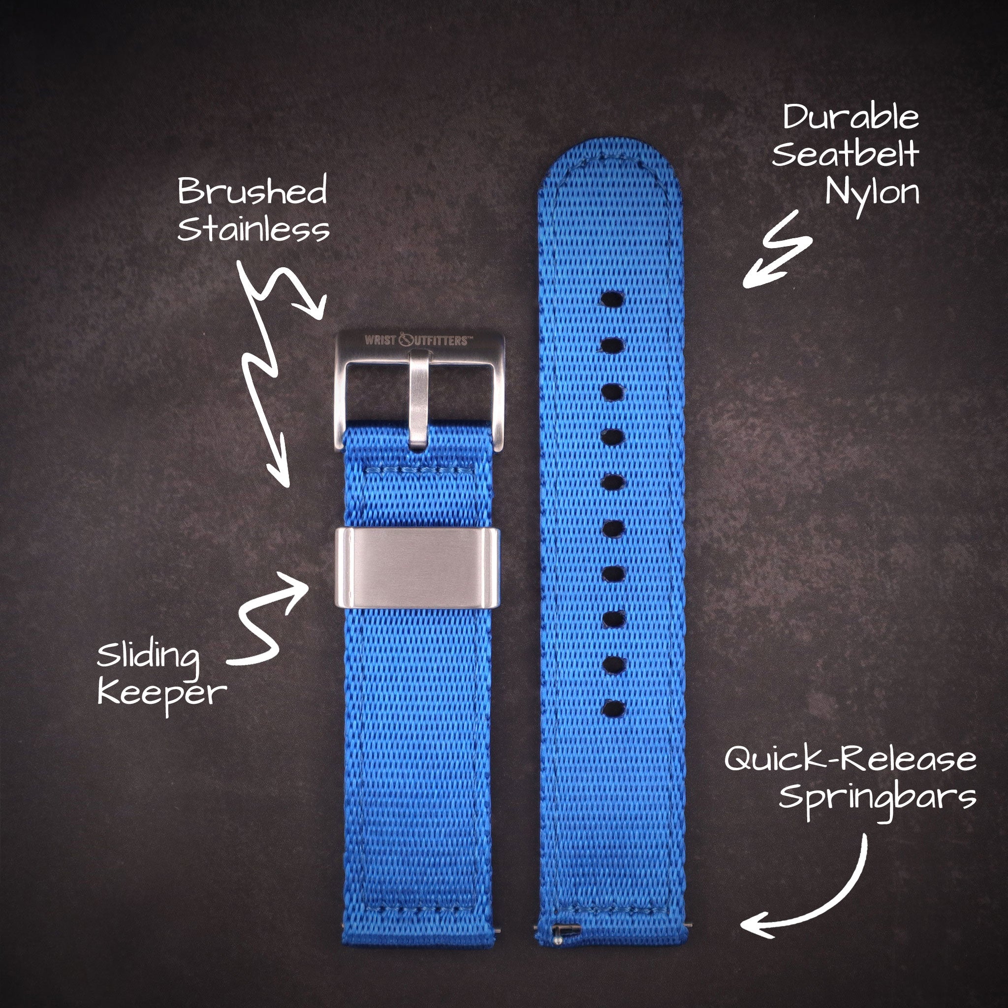 HALO™ Elite Nylon Straps – Two-Piece
