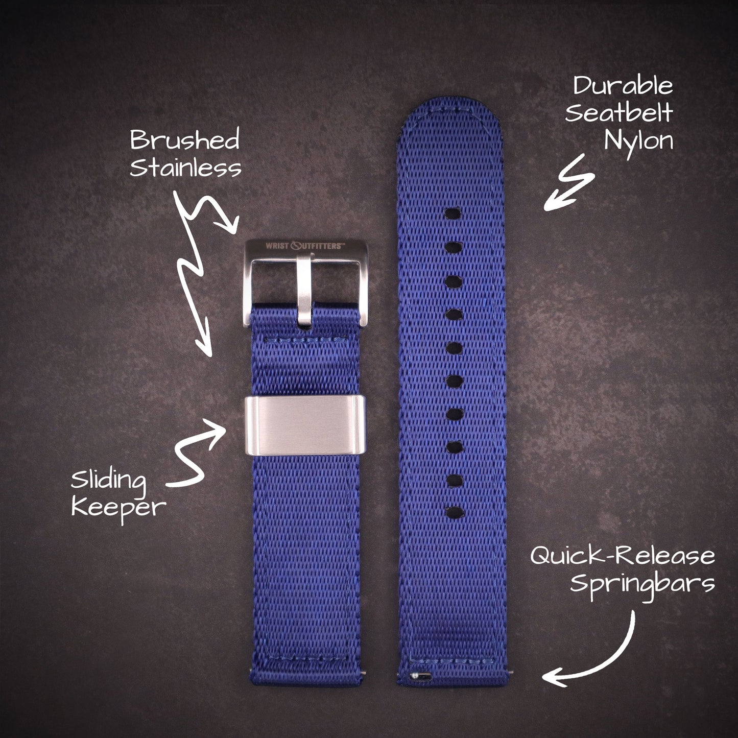 HALO™ Elite Two-Piece Nylon Straps