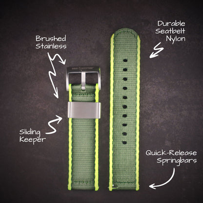 HALO™ Elite Two-Piece Nylon Straps
