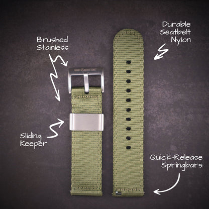 HALO™ Elite Two-Piece Nylon Straps