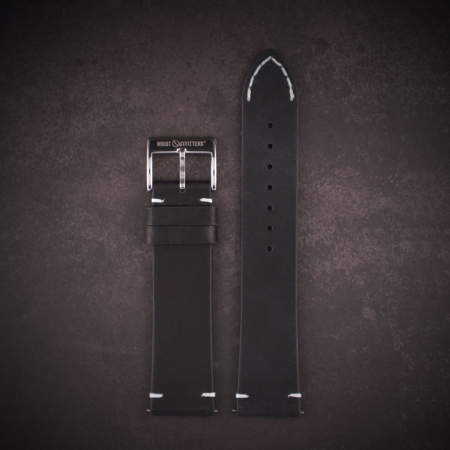 Airfield™ Retro Hand-Stitched Leather Watch Band