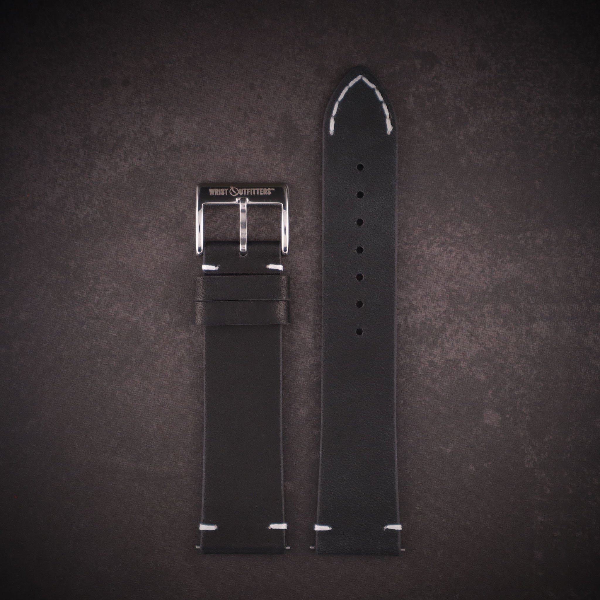 Airfield™ Full-Grain Calfskin Leather Watch Band
