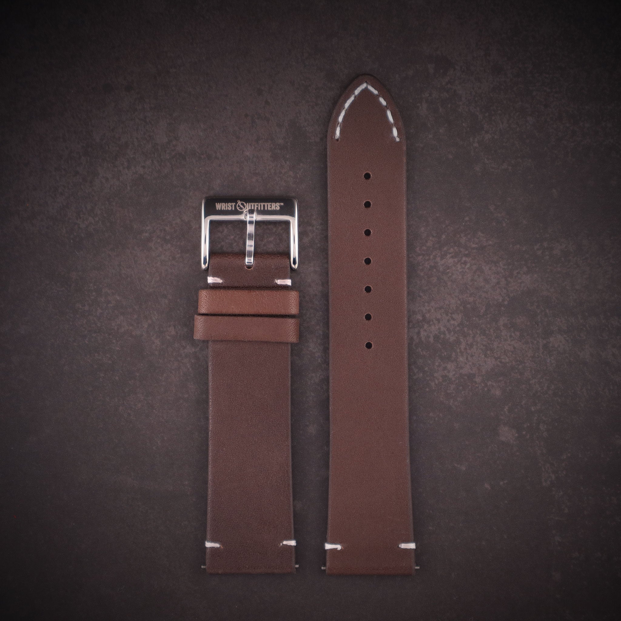 Airfield™ Full-Grain Calfskin Leather Watch Band