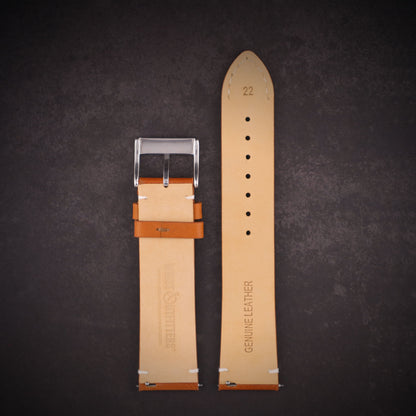 Airfield™ Retro Hand-Stitched Leather Watch Band