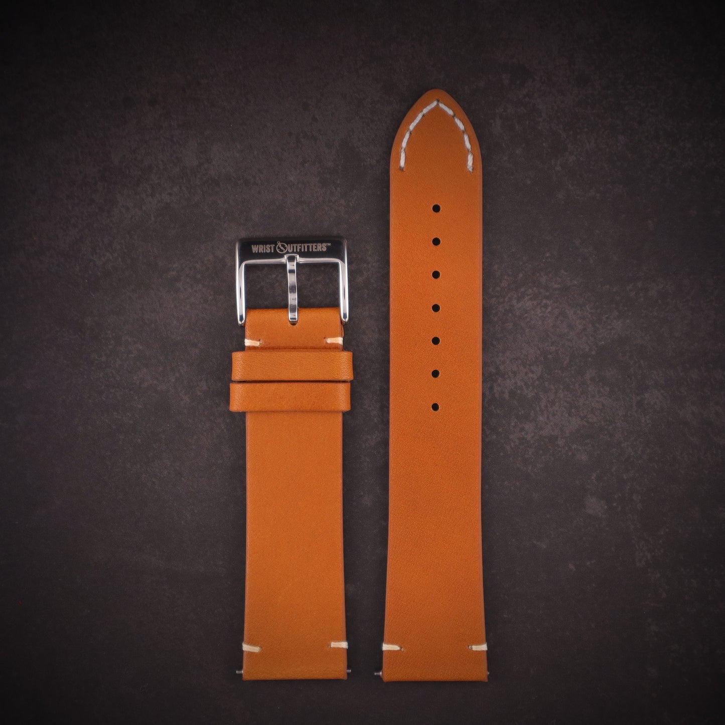 Airfield™ Retro Hand-Stitched Leather Watch Band