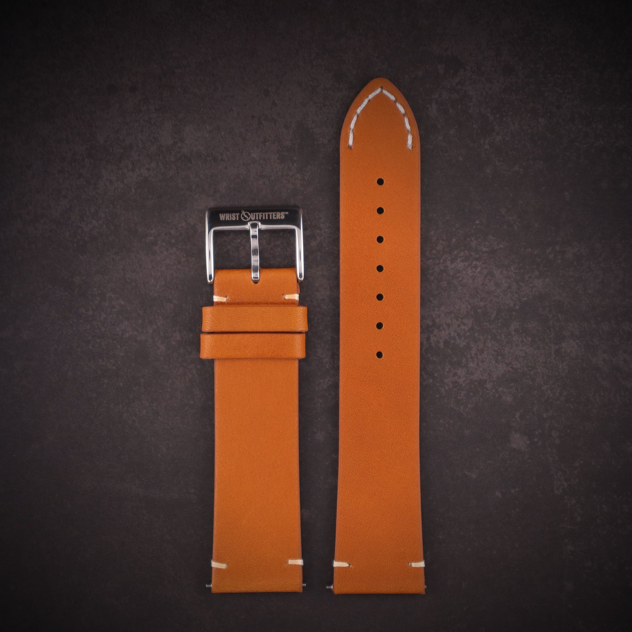 Airfield™ Full-Grain Calfskin Leather Watch Band