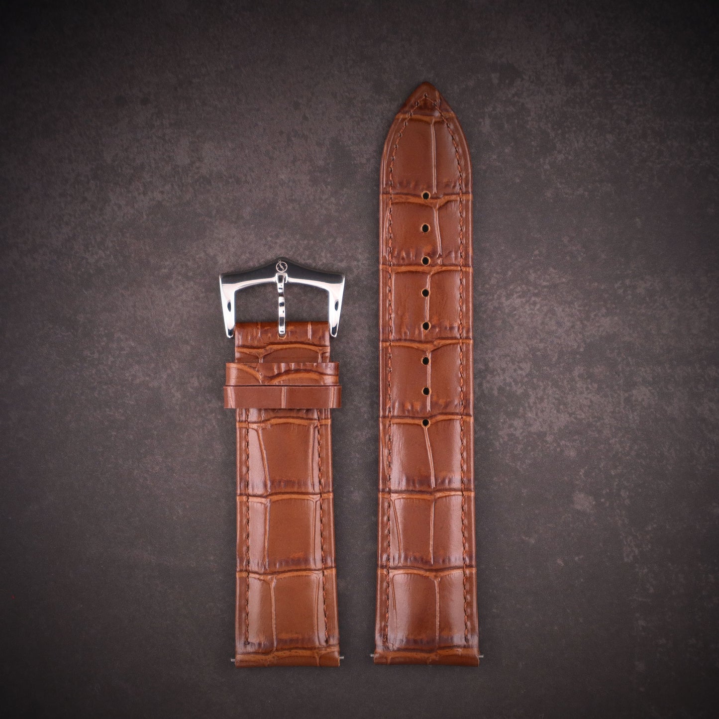 Bamboo™ Calfskin Leather Watch Band