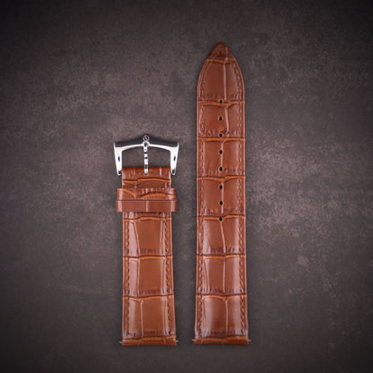 Bamboo™ Calfskin Leather Watch Band