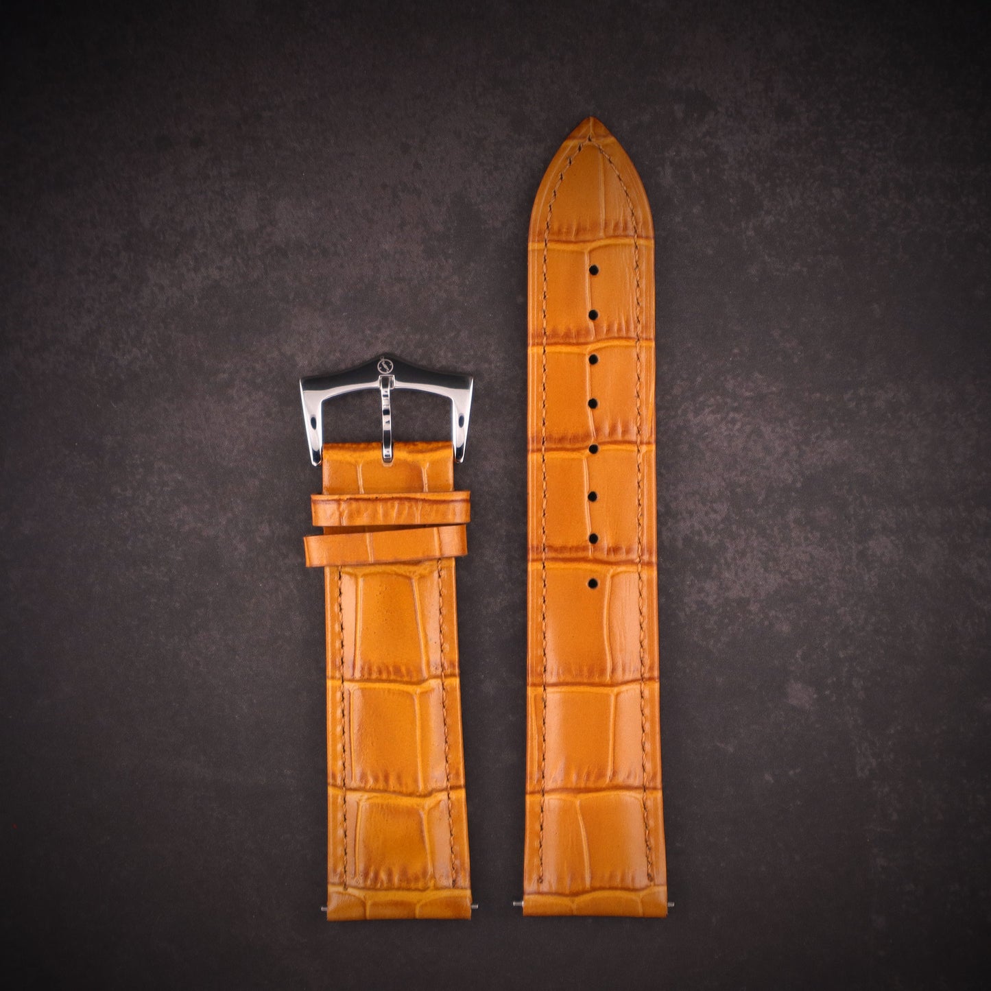 Bamboo™ Calfskin Leather Watch Band