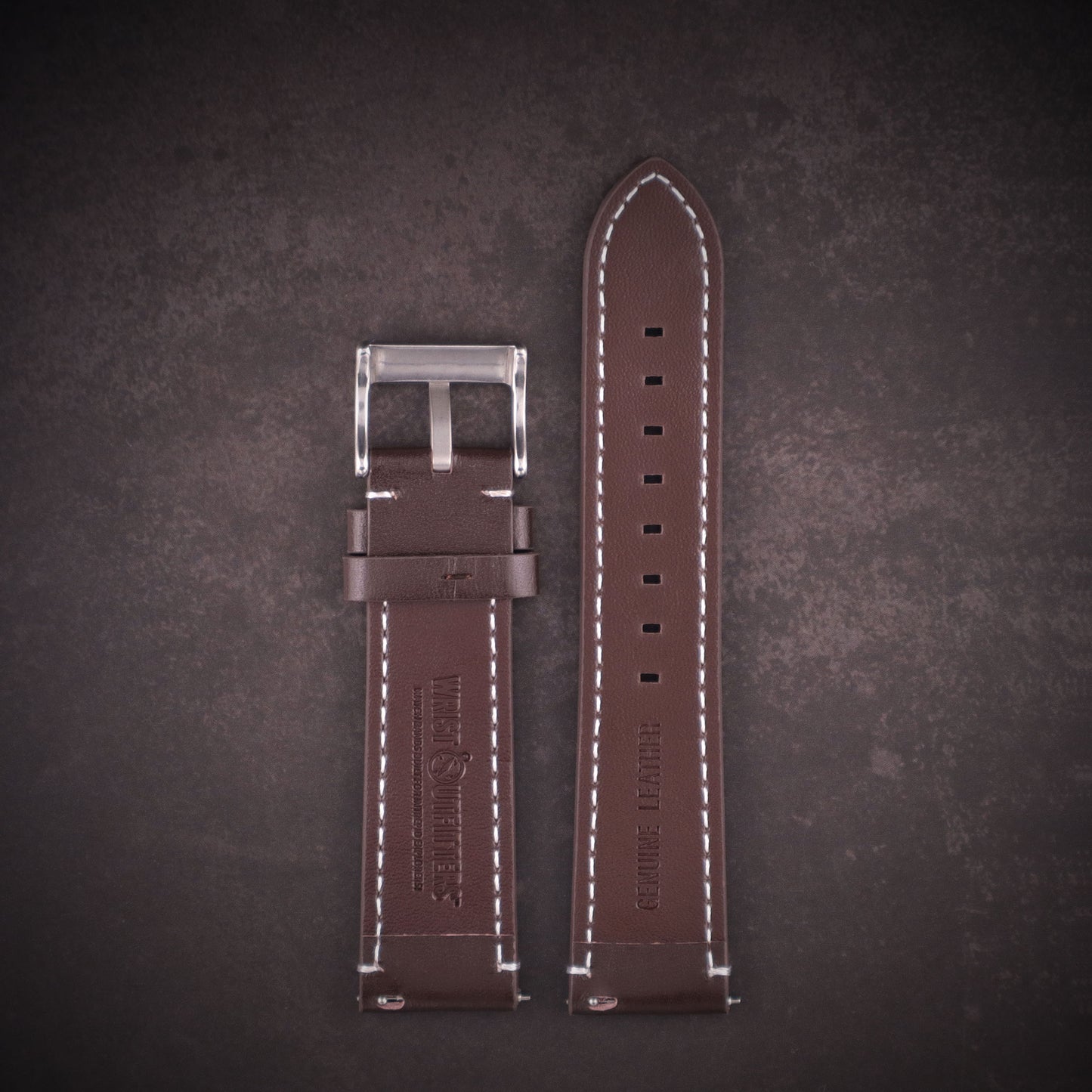 B-52™ Vintage Top-Layer Leather Watch Band