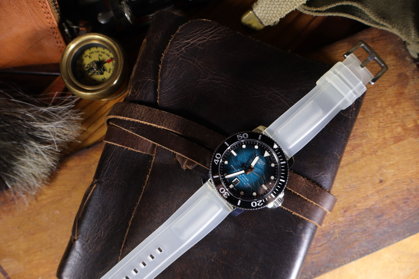 Deep Ridge Diver™ Silicone Waterproof Watch Band
