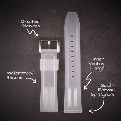 Deep Ridge Diver™ Silicone Waterproof Watch Band