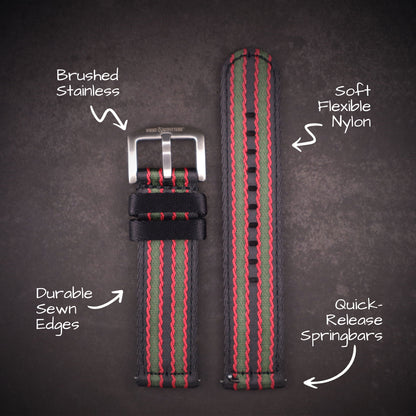 Echelon™ Two-Piece Military Nylon Straps