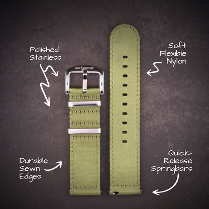 Echelon™ Ultra Two-Piece Military Nylon Straps