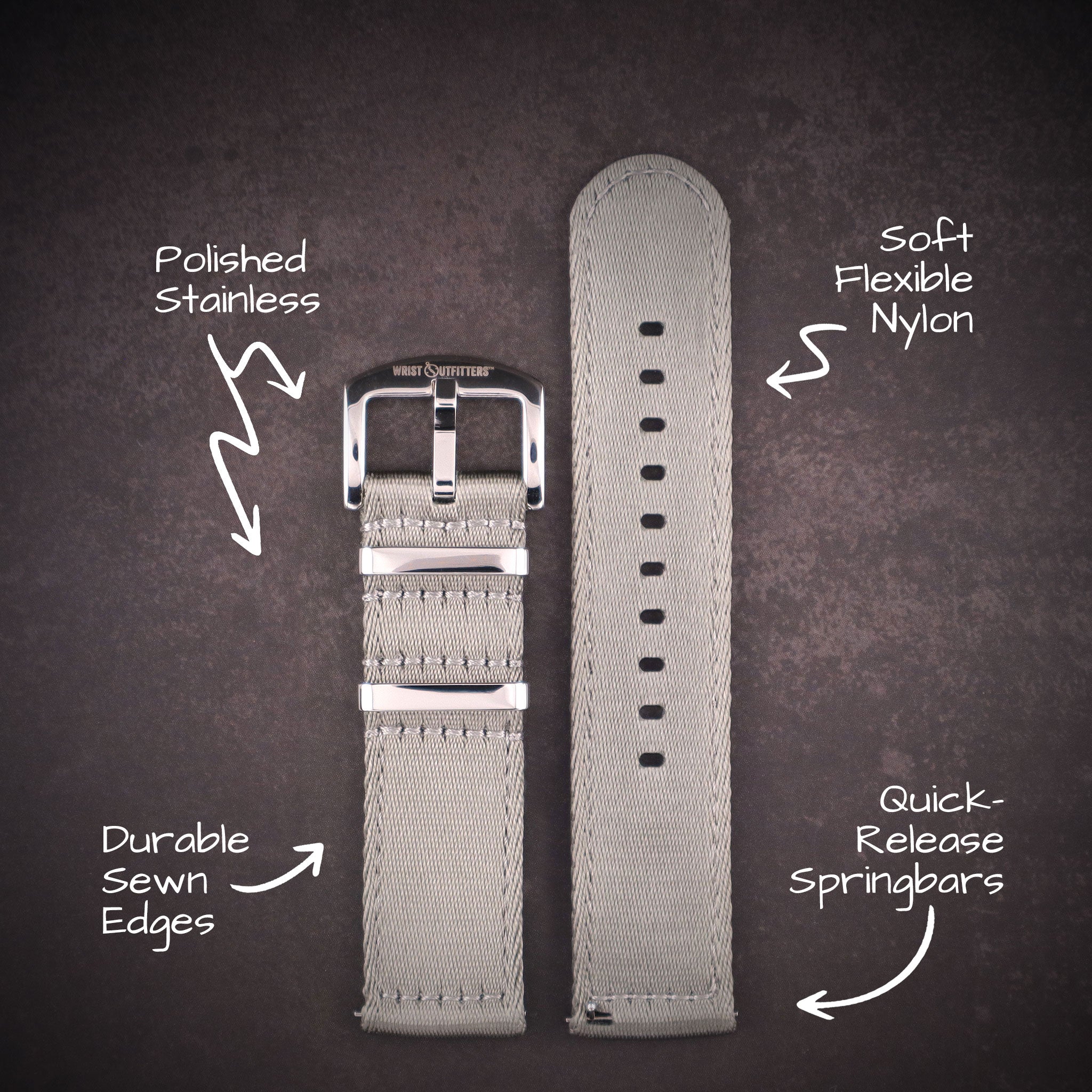 Echelon™ Ultra Nylon Straps – Two-Piece