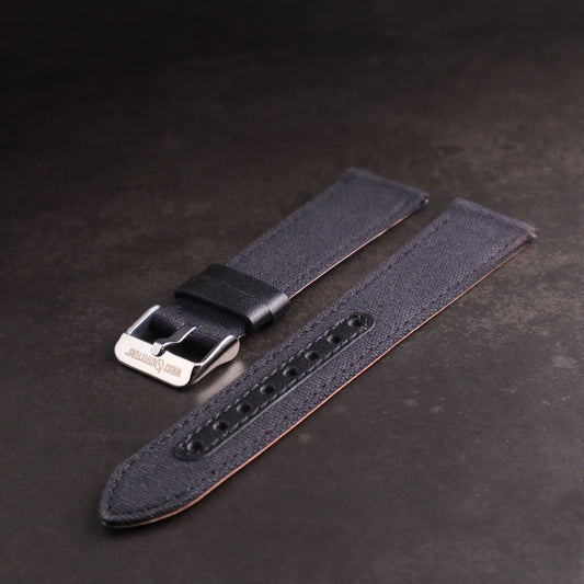 Fieldbourne™ Canvas w/Leather Accents Watch Band