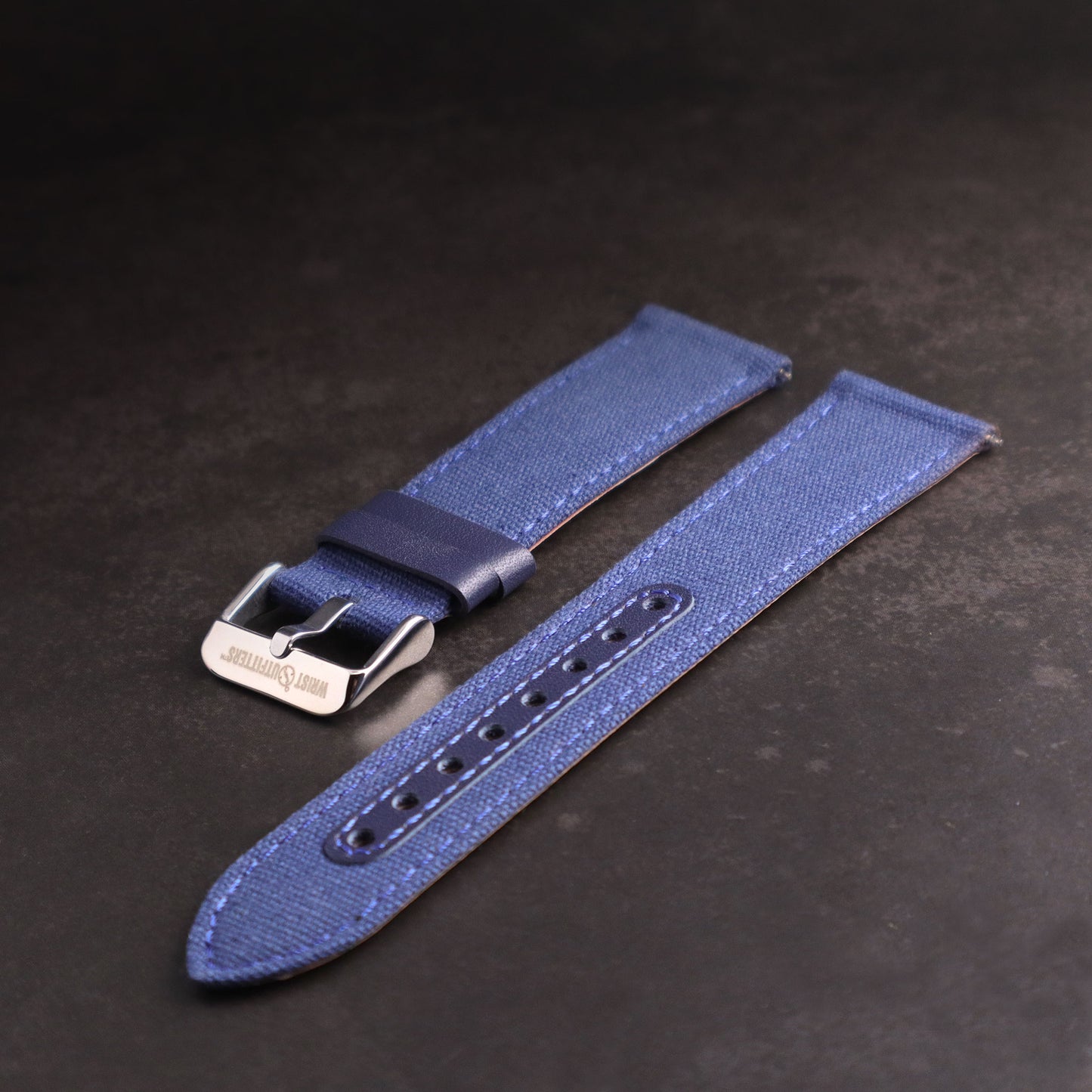 Fieldbourne™ Canvas w/Leather Accents Watch Band